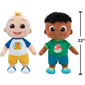 $60 NEW Cocomelon JJ and Cody duo Colorful Plush Toy Set for Kids